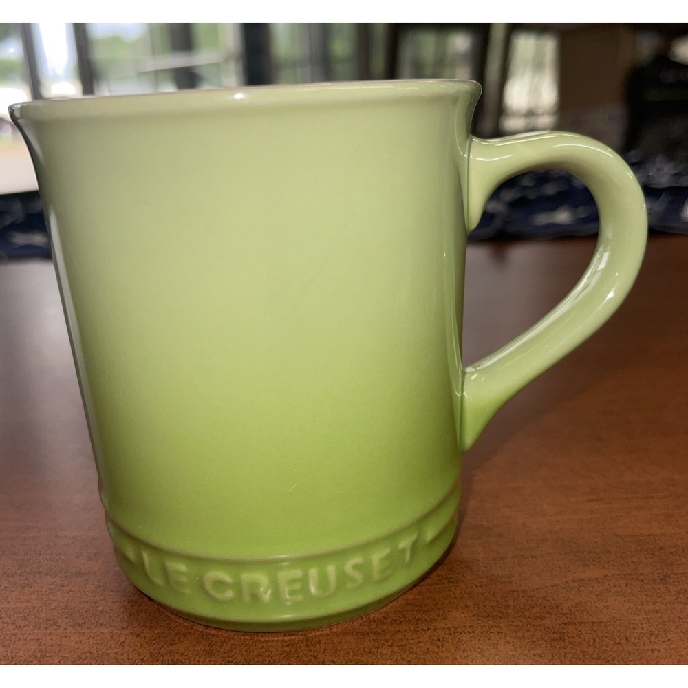 Le Creuset Coffee / Tea Mug Ombre Palm Green Stoneware 350 ml / 12 oz